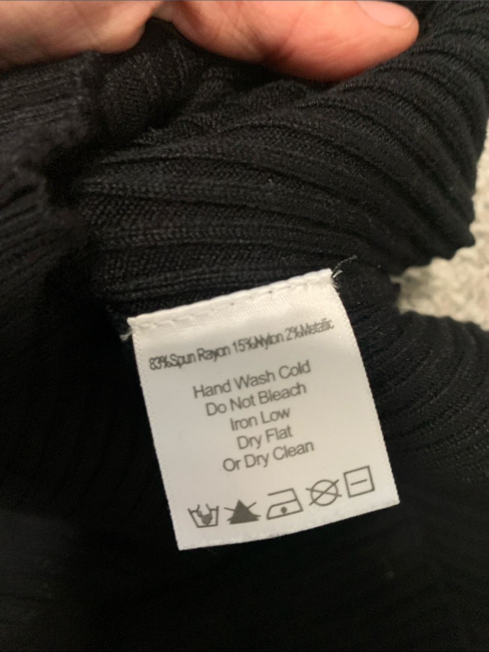 NILS Black & White Half-Zip Snowflake Sweater - Picture 8 of 8